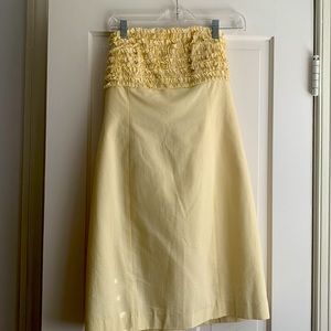 Lilly Pulitzer Strapless Seersucker Dress